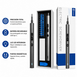 Kit de Destornillados Recargable 24 Puntas