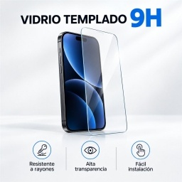 Vidrio templado Samsung A05 9H transparente