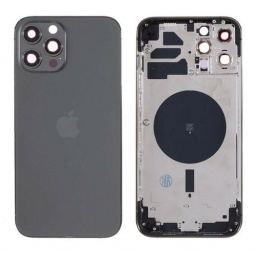 Carcasa iPhone 12 PRO Negro con botones y flex