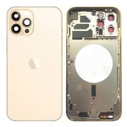 Carcasa iPhone 12 PRO Dorado con botones y flex